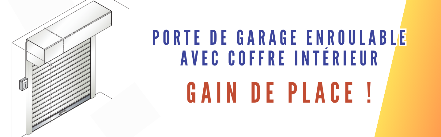 porte garage enroulable coffre pratique